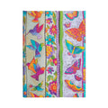 Carnet Rigide Colibris et Papillons Midi Non Ligné Paperblanks