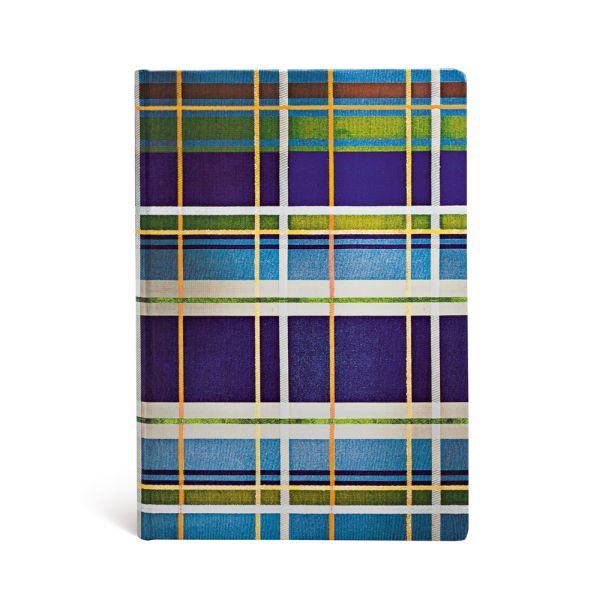 Carnet Rigide Davenport La Folie des Carreaux Midi Ligné Paperblanks
