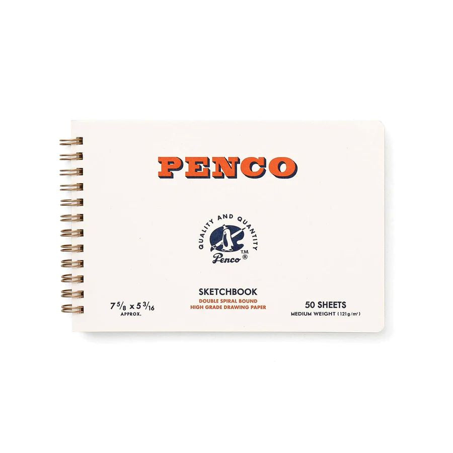 Carnet de Croquis B6 Papier 121g/m² Orange Penco