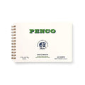 Carnet de Croquis B6 Papier 157g/m² Vert Penco