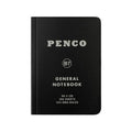Carnet de Notes B7 à Carreaux Noir Penco