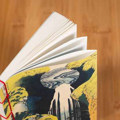 Carnet de Notes Chute d'Eau de Hokusai NuiNui