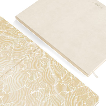 Carnet Large Uni Cotton Vanilla de KEMPEN