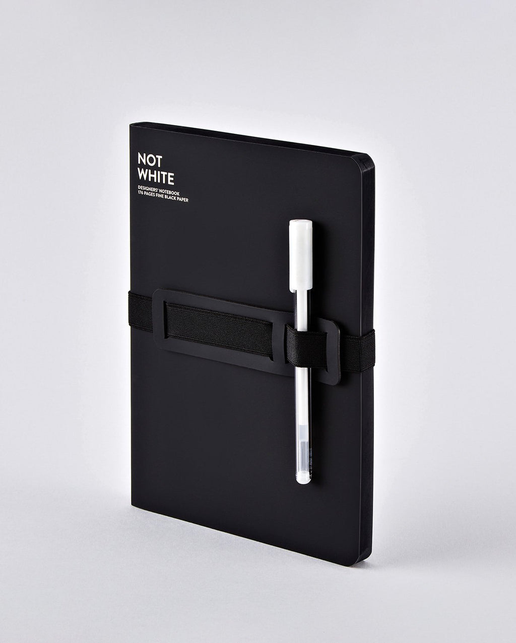 Carnet Not White L Noir Nuuna