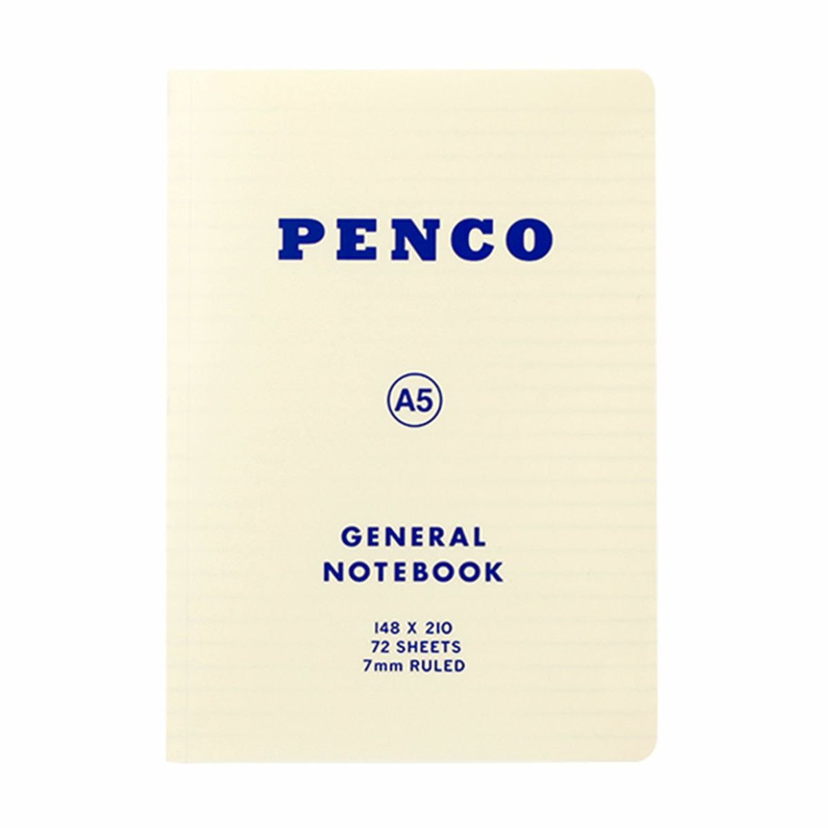Carnet de Notes A5 Ligné Blanc Penco