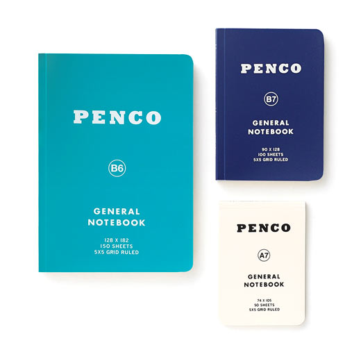 Carnet de Notes A7 à Carreaux Jaune Penco