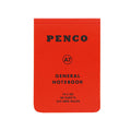 Carnet de Notes A7 à Carreaux Rouge Penco