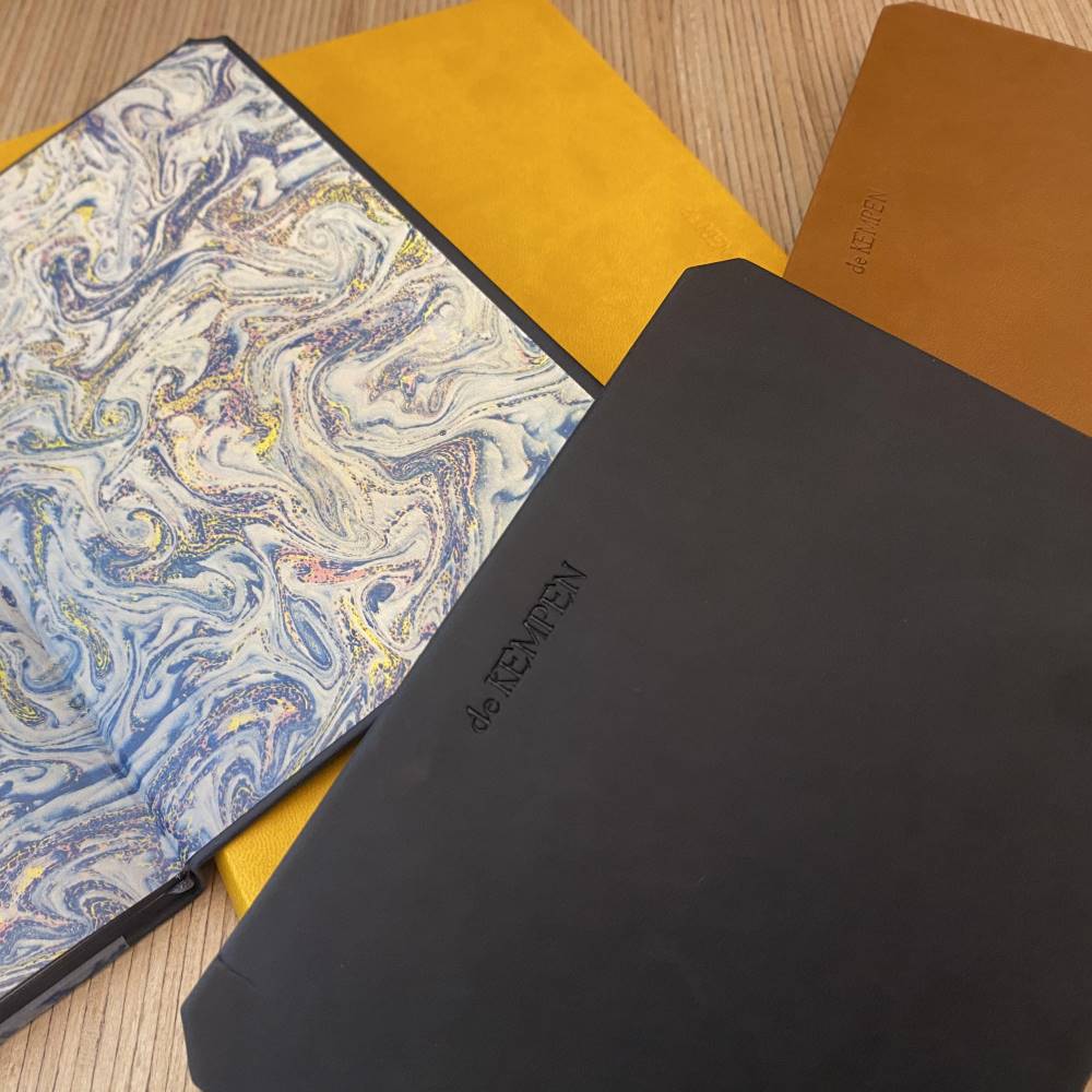 Carnet Large Uni Blue Note de KEMPEN