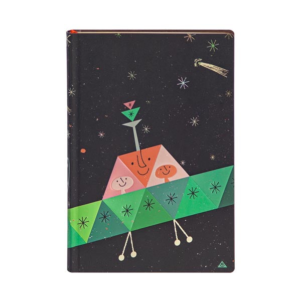 Carnet Souple Higher And Higher Retro Pop Mini Ligné Paperblanks
