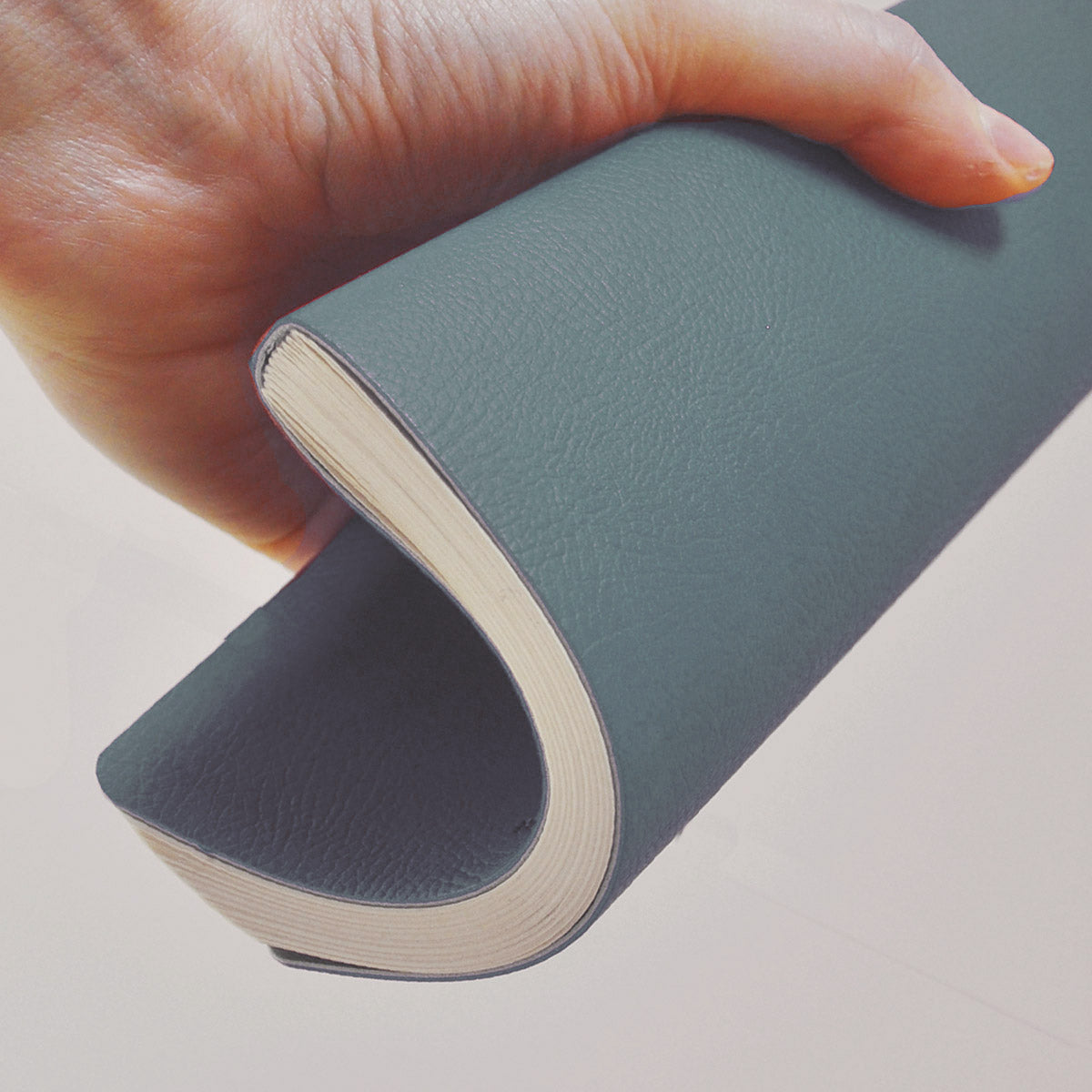 Carnet Souple Ligné Mate 12x17 Bleu Azur Ciak