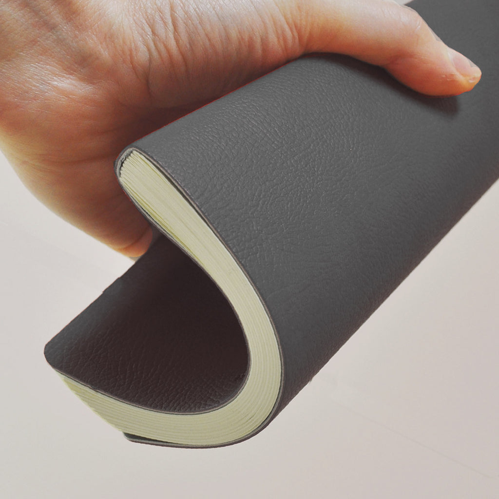 Carnet Souple Ligné Mate 12x17 Gris Ciak