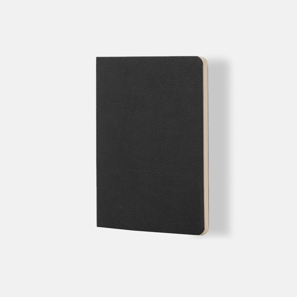 Carnet Souple à Pointillés Mate 12x17 Noir Ciak