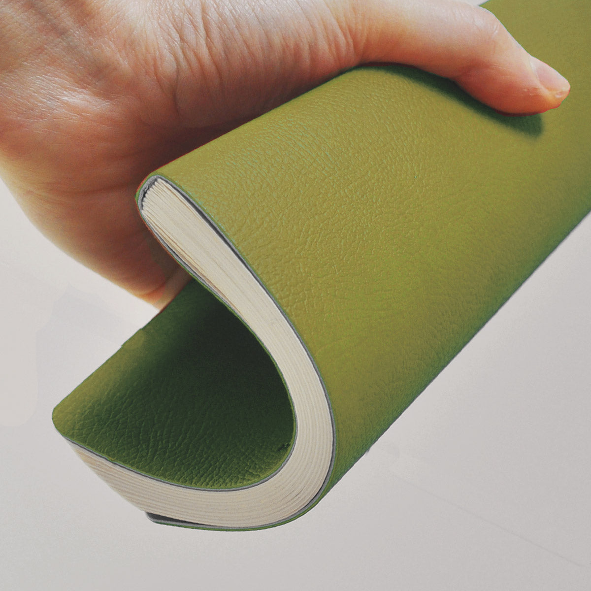 Carnet Souple Ligné Mate 12x17 Vert Ciak