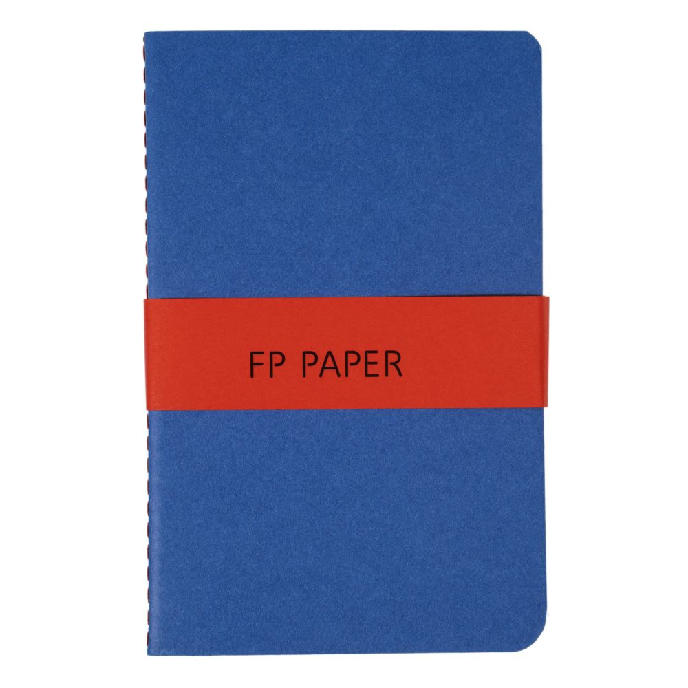 Carnet Souple Uni Bleu FP Paper