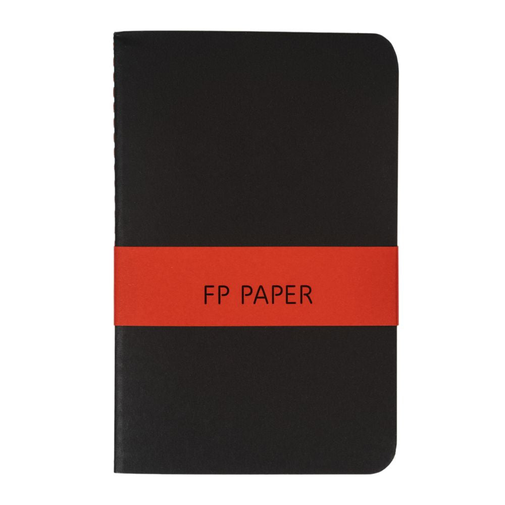 Carnet Souple Uni Noir FP Paper