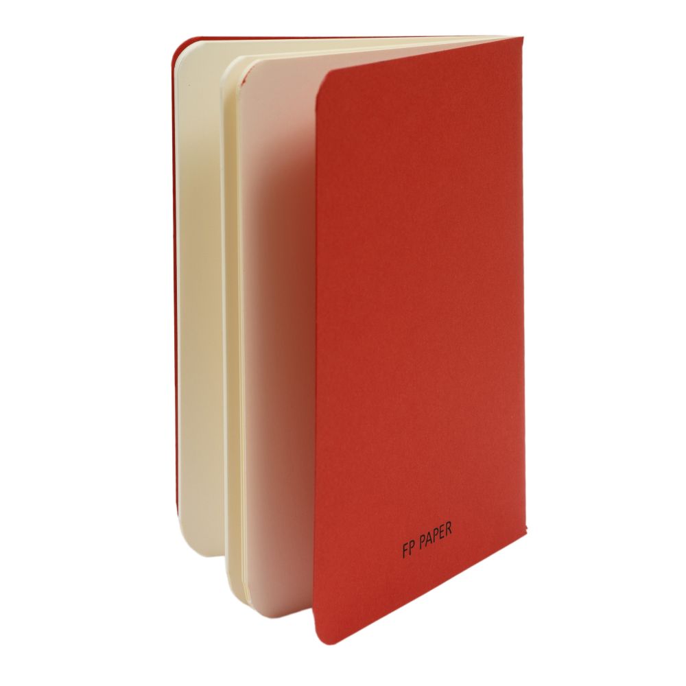 Carnet Souple Uni Rouge FP Paper