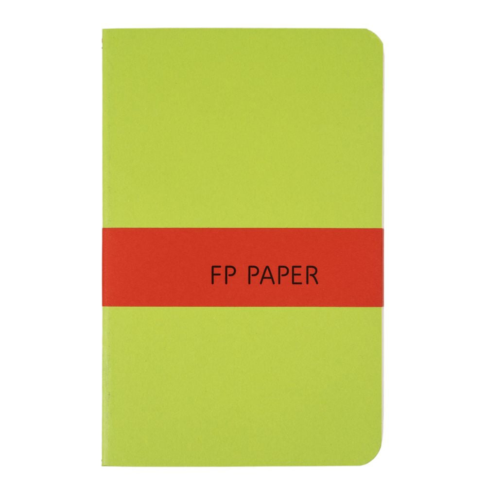 Carnet Souple Uni Vert FP Paper