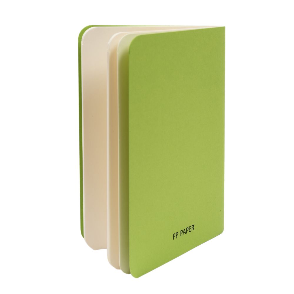 Carnet Souple Uni Vert FP Paper
