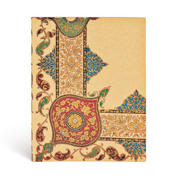 Carnet Souple Visions de Cachemire Ivoire Kraft Ultra Ligné Paperblanks