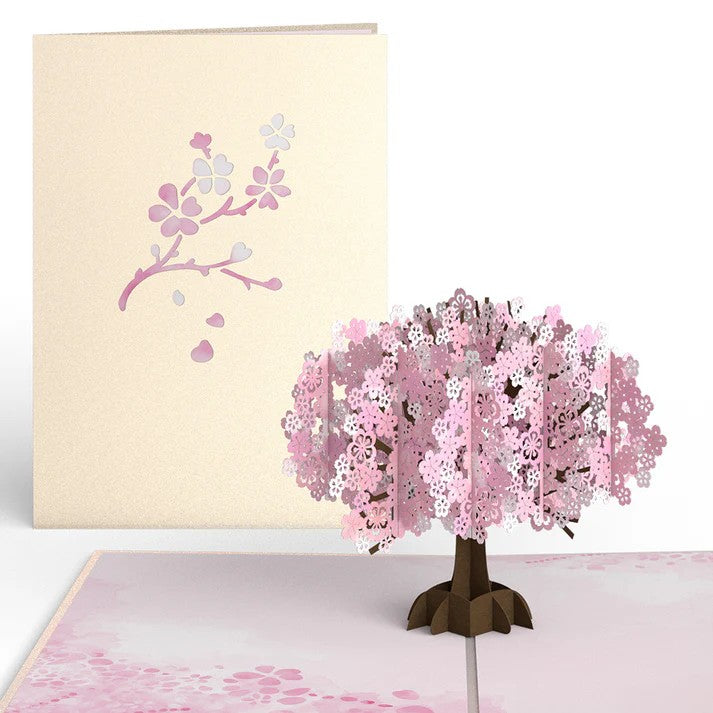 Carte Pop-Up Fleur de Cerisier Lovepop