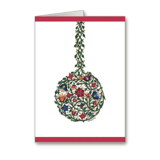 Cartes de Vœux Bauble Bouquet Monet Lugo