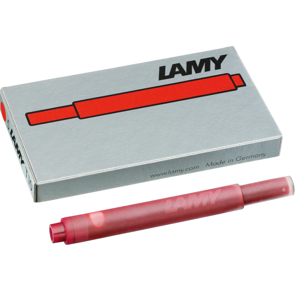 Cartouche d'Encre pour Stylo Plume T10 Rouge LAMY