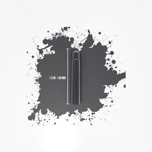 12 Cartouches pour Stylo-Plume Invincible Black Private Reserve Ink