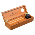 Coffret en Bois Merisier avec Encrier Diplomat