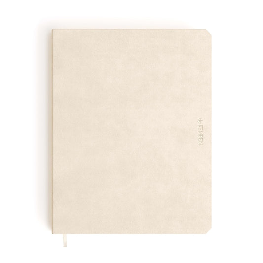 Carnet Large Uni Cotton Vanilla de KEMPEN