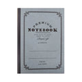 Cahier B6 Souple à Pages Quadrillées Cendre Daiso