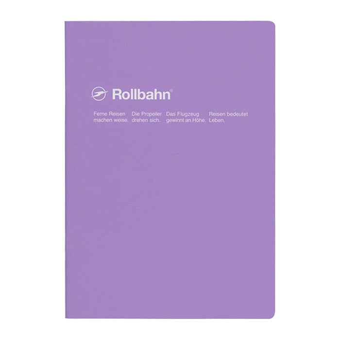 Carnet Quadrillé A5 Rollbahn Violet Delfonics