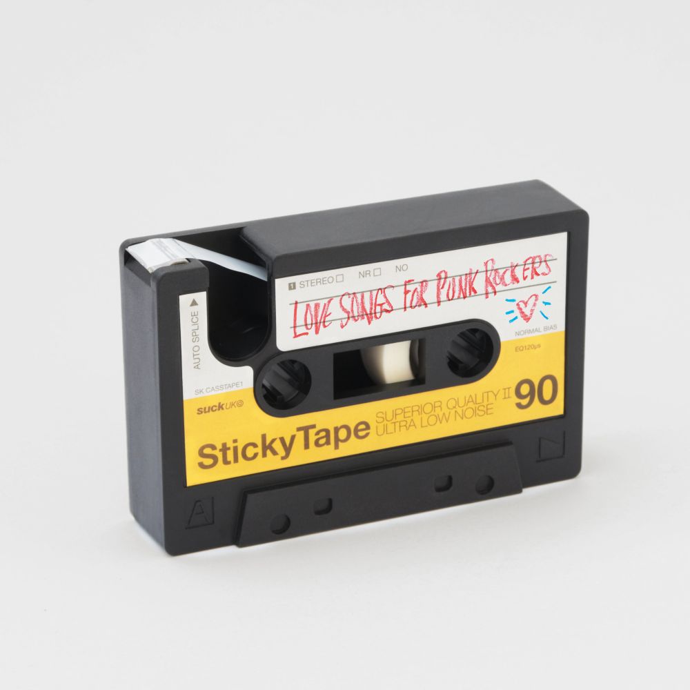 Dévidoir Rétro en Forme de Cassette Suck UK