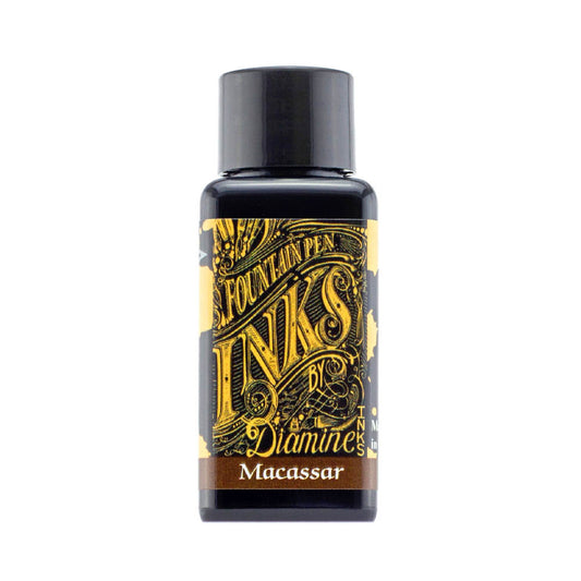 Encre pour Stylos-Plume Macassar 30ml Diamine