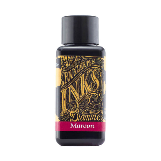 Encre pour Stylos-Plume Maroon 30ml Diamine