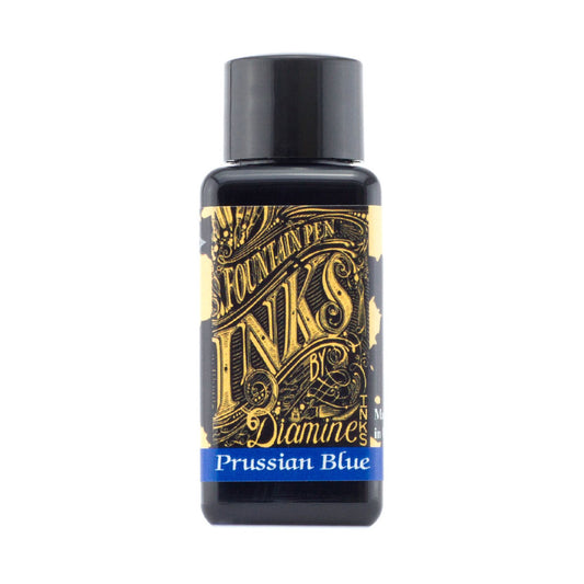 Encre pour Stylos-Plume Prussian Blue 30ml Diamine