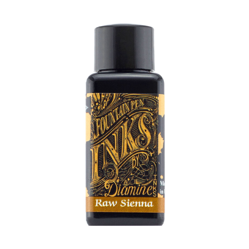 Encre pour Stylos-Plume Raw Sienna 30ml Diamine