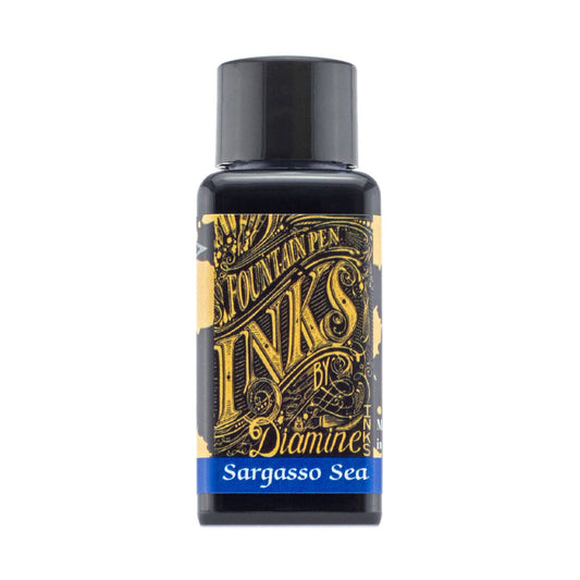 Encre pour Stylos-Plume Sargasso Sea 30ml Diamine