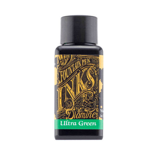 Encre pour Stylos-Plume Ultra Green 30ml Diamine