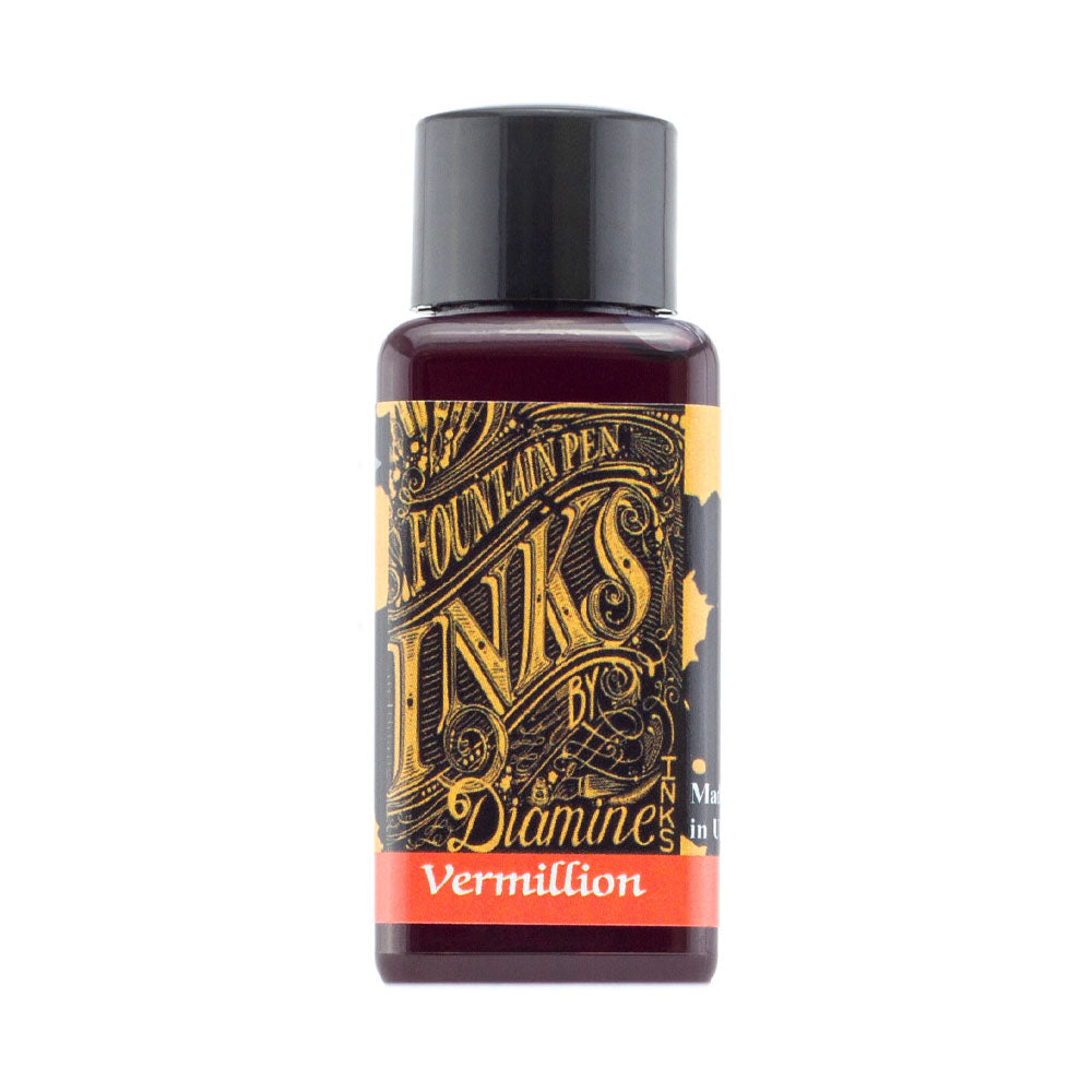 Encre pour Stylos-Plume Vermillion 30ml Diamine