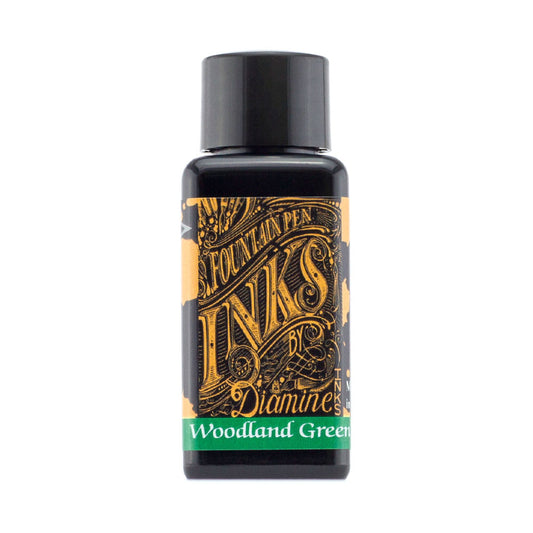 Encre pour Stylos-Plume Woodland Green 30ml Diamine