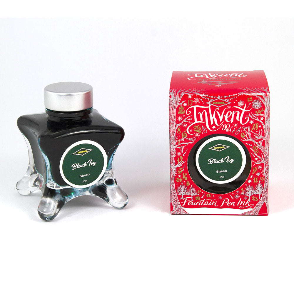 Encre Sheen Black Ivy Inkvent Red Edition 50ml Diamine