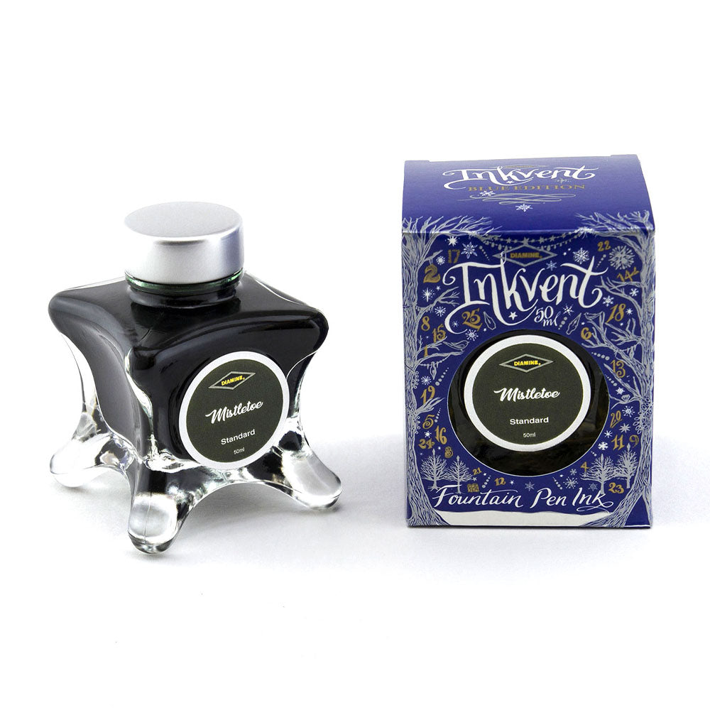 Encre Standard Mistletoe Inkvent Blue Edition 50ml Diamine