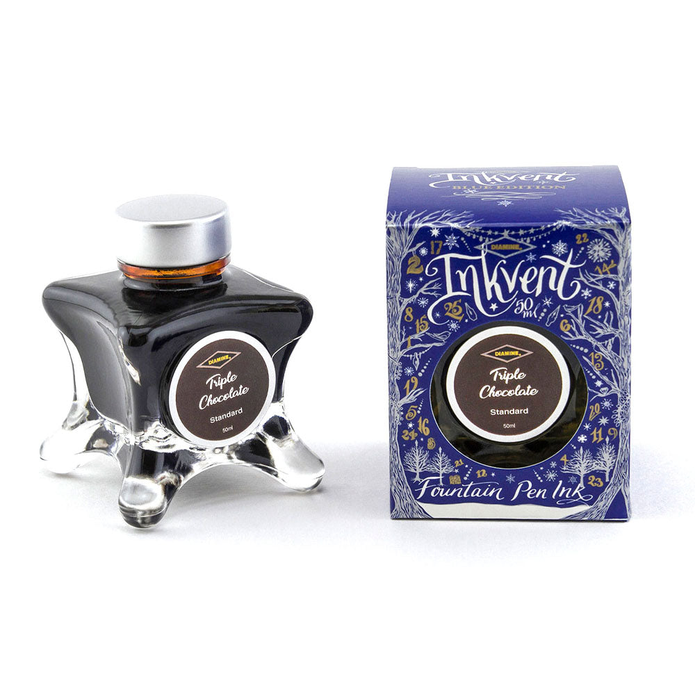 Encre Standard Triple Chocolate Inkvent Blue Edition 50ml Diamine