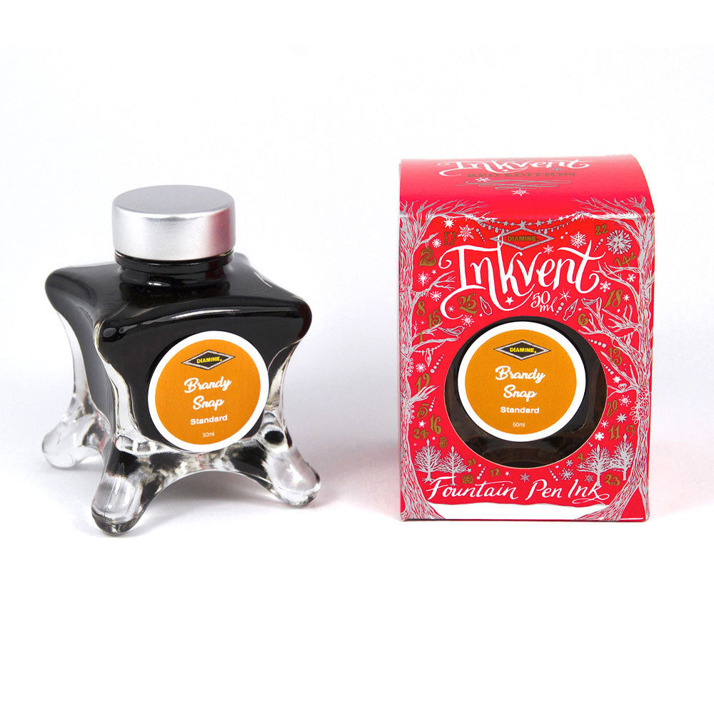 Encre Standard Brandy Snap Inkvent Red Edition 50ml Diamine
