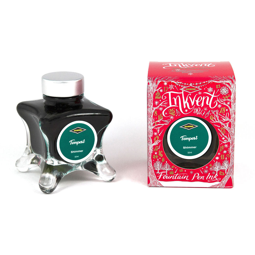 Encre Shimmer Tempest Inkvent Red Edition 50ml Diamine