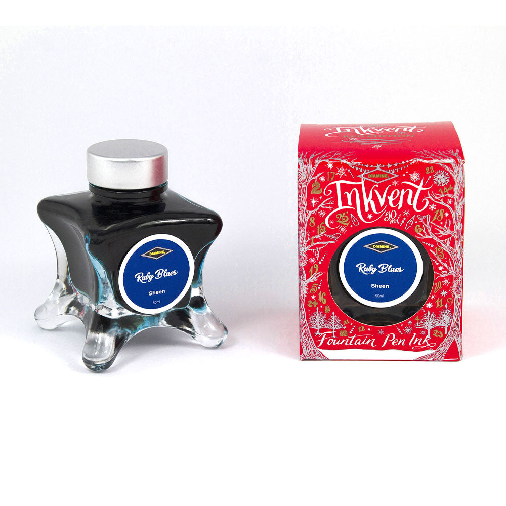 Encre Sheen Ruby Blues Inkvent Red Edition 50ml Diamine