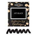 6 Cartouches pour Stylos-Plume Jet Black Diamine