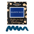 6 Cartouches pour Stylos-Plume Majestic Blue Diamine