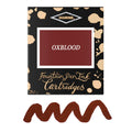 6 Cartouches pour Stylos-Plume Oxblood Diamine