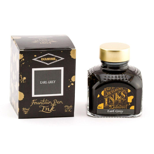 Encre pour Stylos-Plume Earl Grey 80ml Diamine